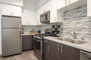 Deluxe stainless-steel appliance packages